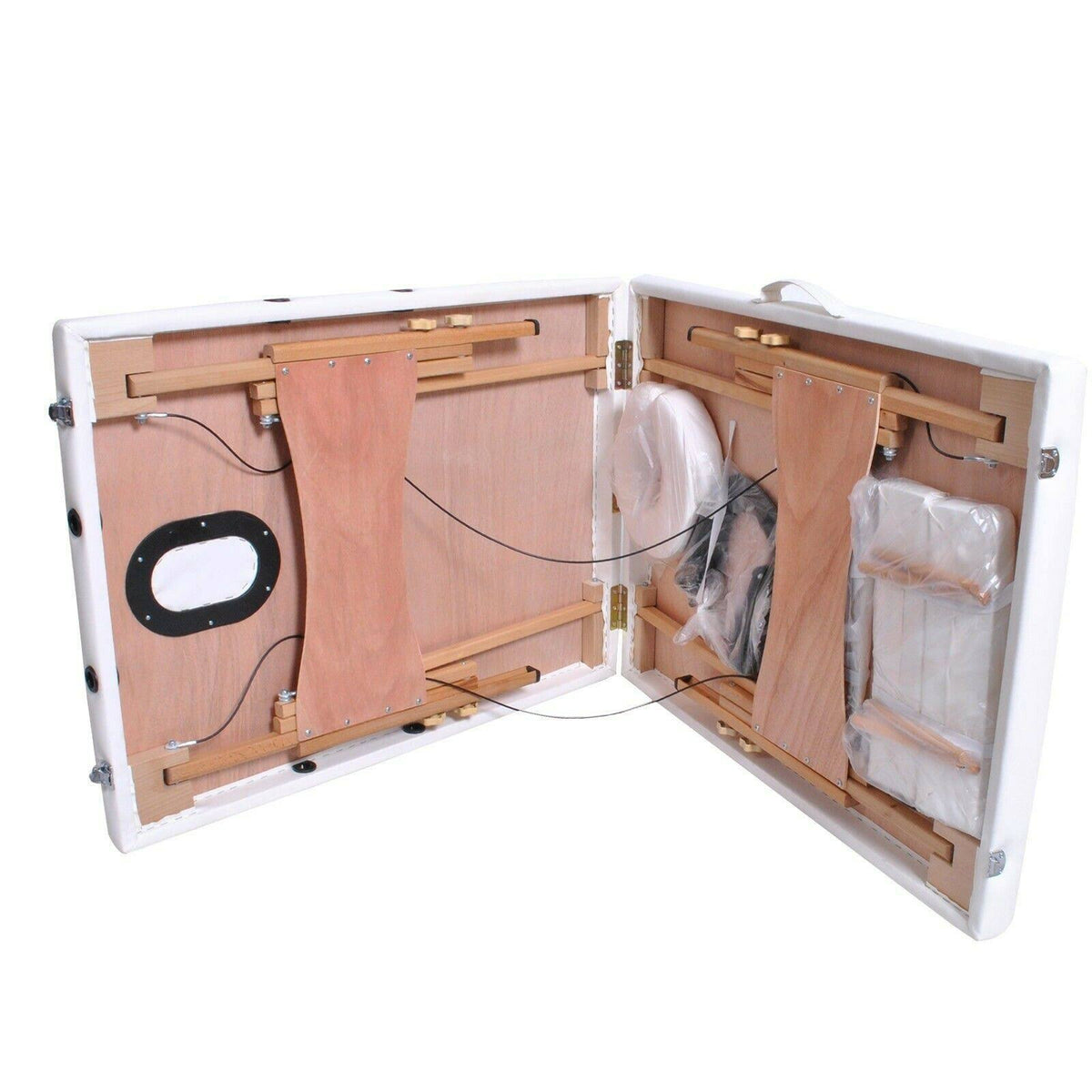 Black Massage Table with Carry Case A744545