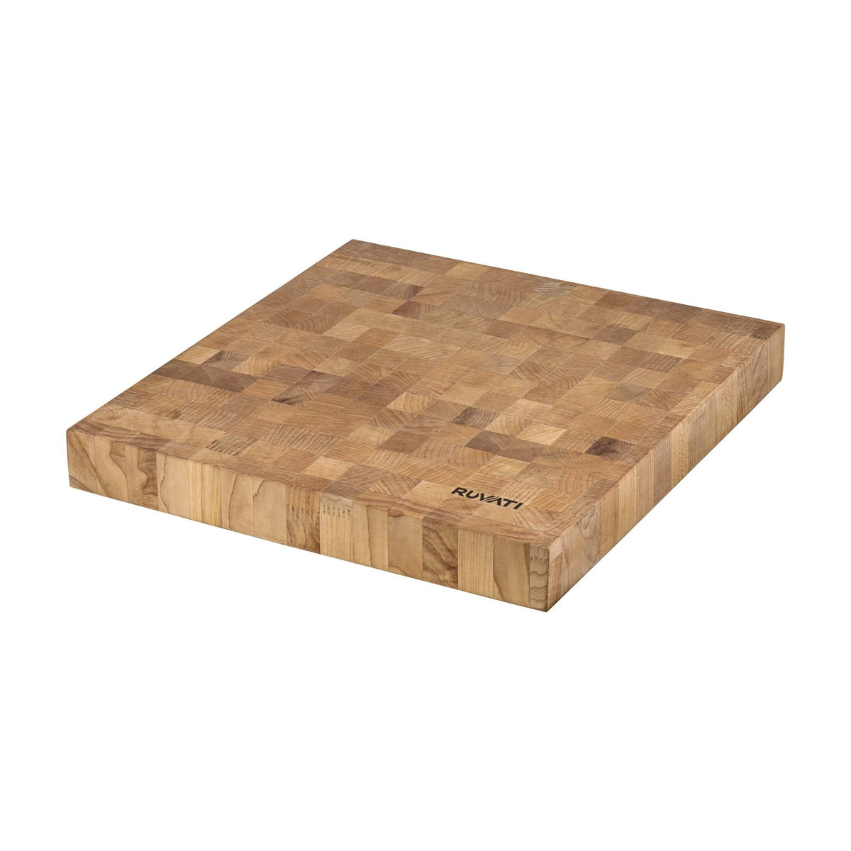 17 x 16 x 2 inch Thick End-Grain American Maple Solid Wood Cutting Board G4834