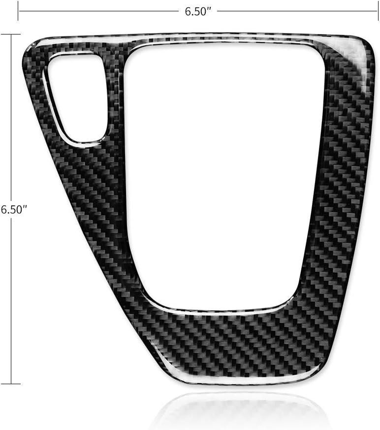 Carbon Fiber Gear Shift Knob Panel Frame Cover Trim Stickers D928441