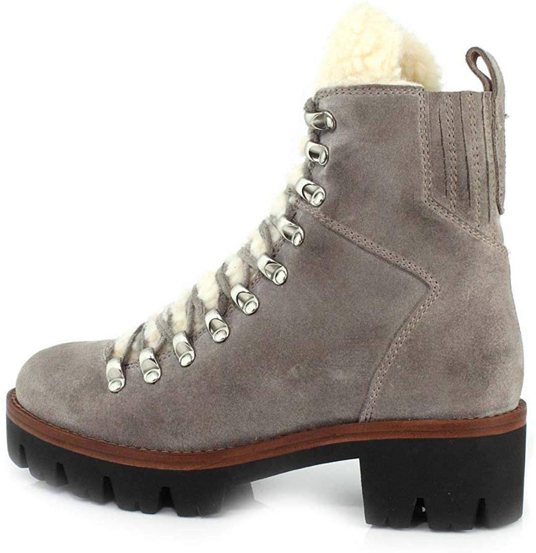 Taupe Suede Ivory Shoes E9087