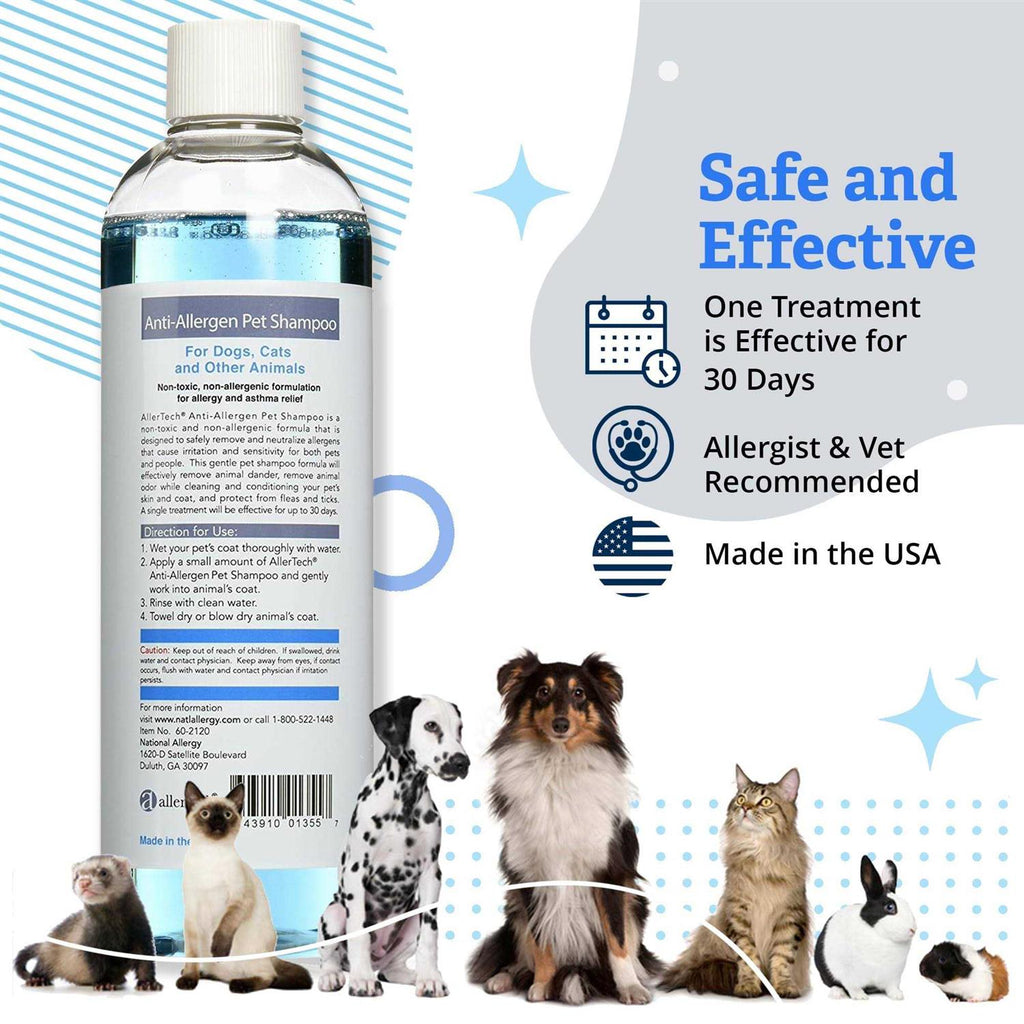 Anti-Allergen Pet Shampoo 16-oz Bottle H939