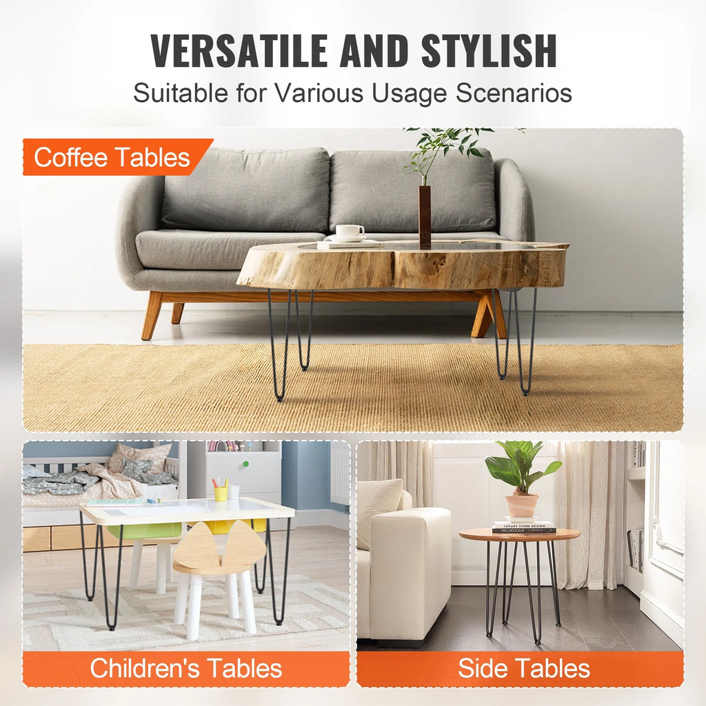 16" Solid Metal Heavy Duty Furniture Legs V7750