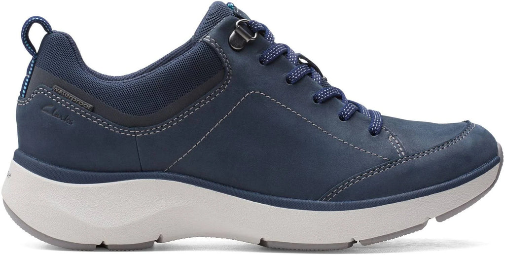 Navy Lace Shoes A467