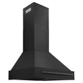 30 in. 400 CFM Convertible Wall Mount Range Hood Black Stainless Steel G122