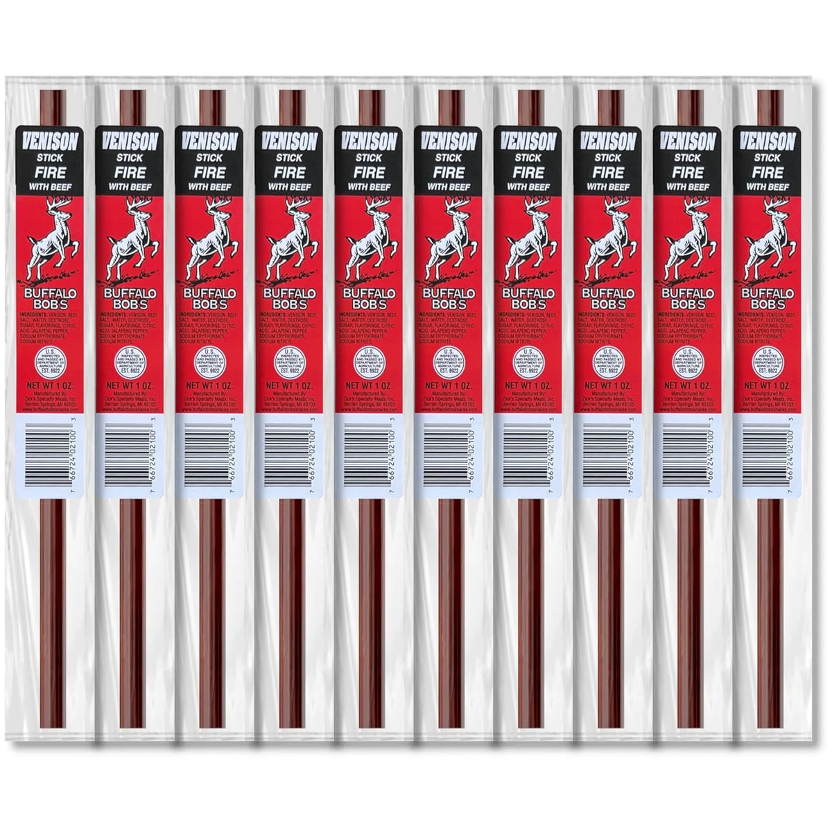 Venison Snack Sticks 10 Pack C721358