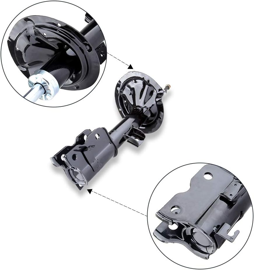 Front Rear Shock Absorbers Strut Kits for Nissan Murano M368