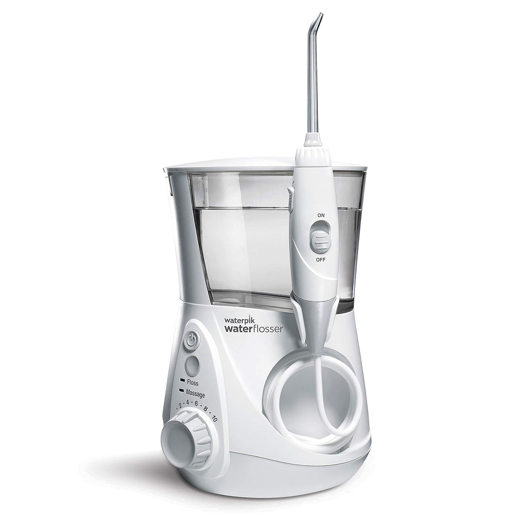 Black Electric Water Flosser with 10 Settings, 7 Tips, Pack of 2 T692