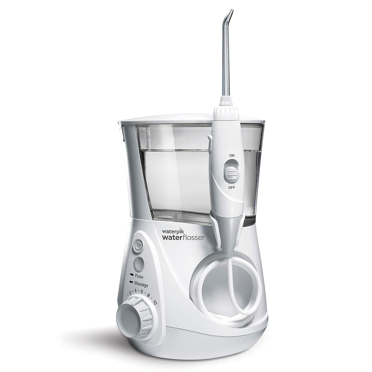 Black Electric Water Flosser with 10 Settings, 7 Tips, Pack of 2 T692