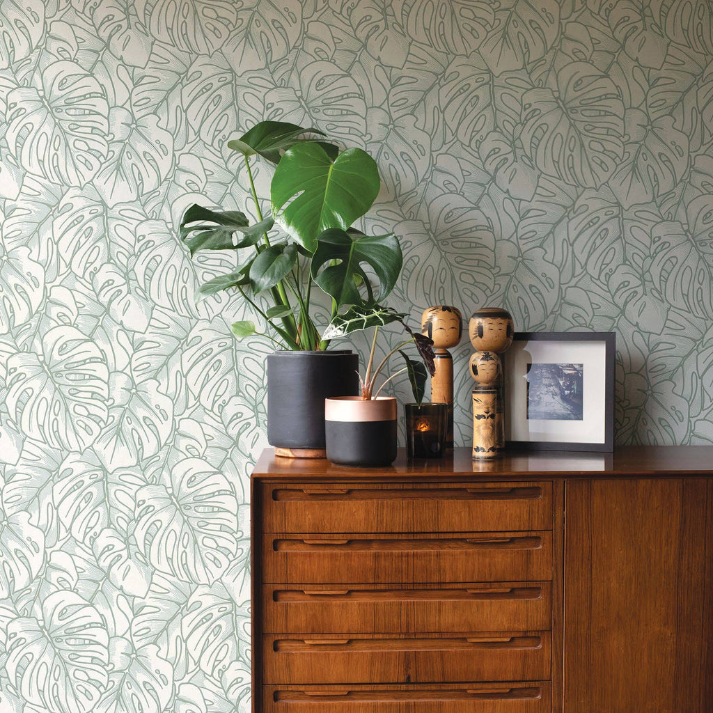 Olive Botanical Wallpaper G171