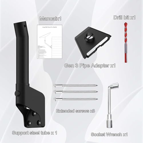 360° Rotatable Black Starlink Roof Mount G5007