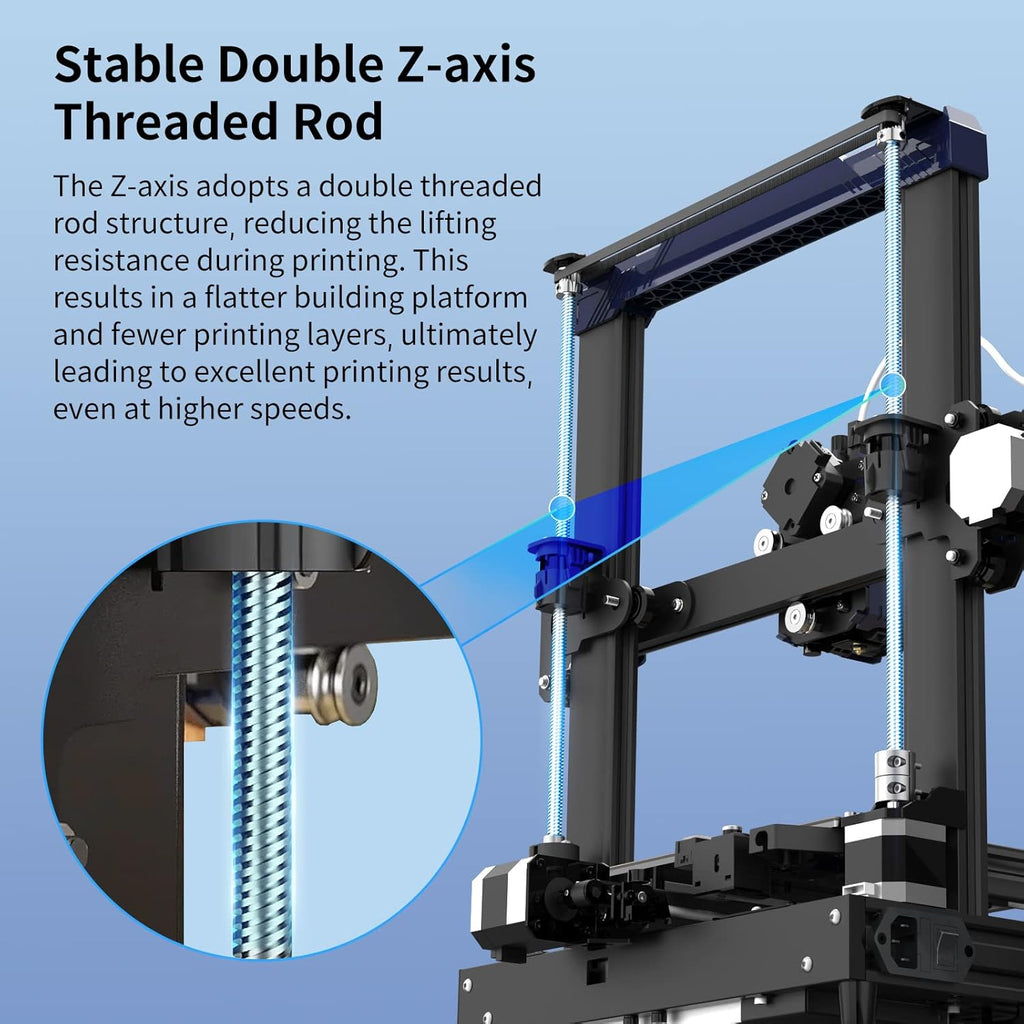 Black Bundle Anycubic Kobra 2 3D Printer, 1.75mm 1kg Filament K58379