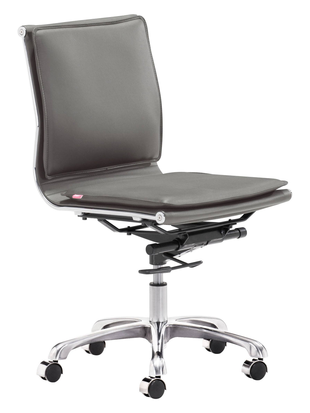 Gray Armless Office Chair P1068