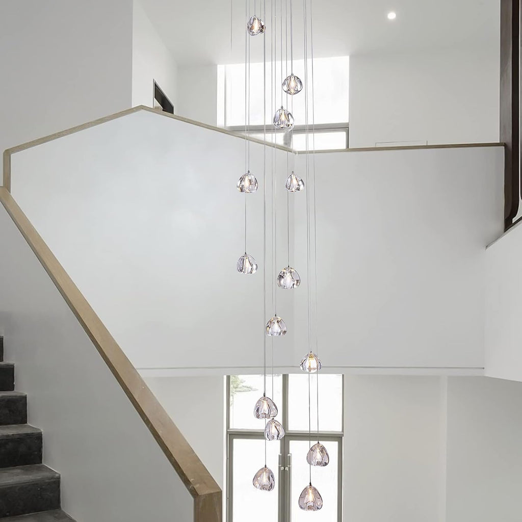 Crystal Chandelier 14-Lights H98.4 x W7.8 R86583