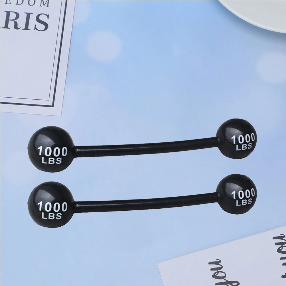 Inflatable Barbell Toy PVC Party Props W51751
