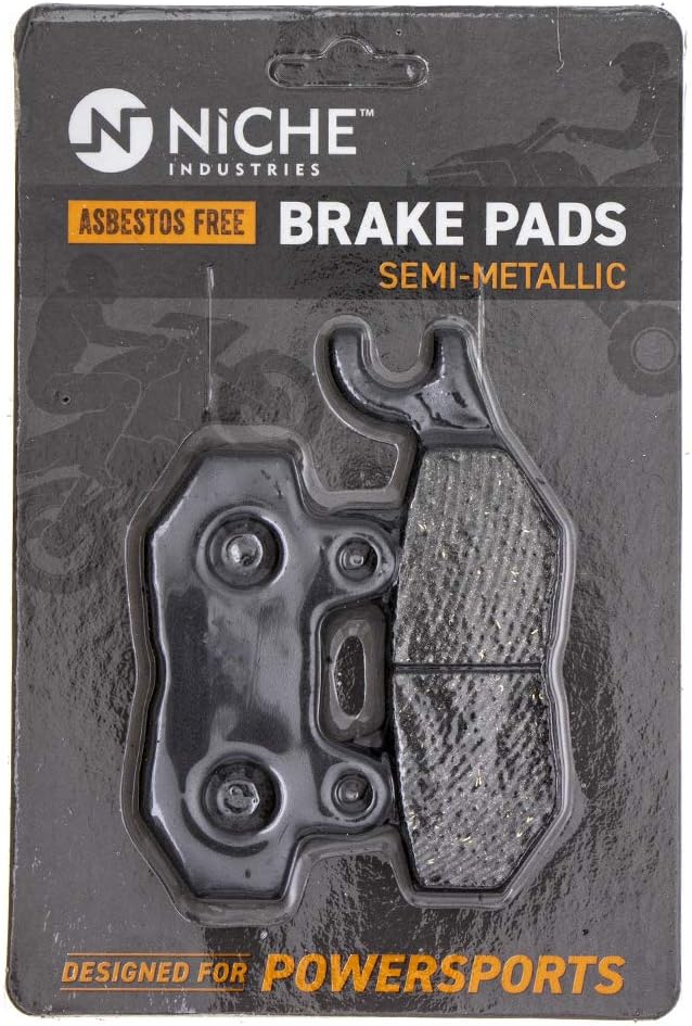 Front Semi-Metallic Brake Pad Set Pack of 2 V100142