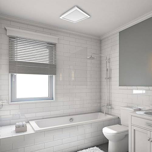 White Bathroom Fan LED Energy Star V431