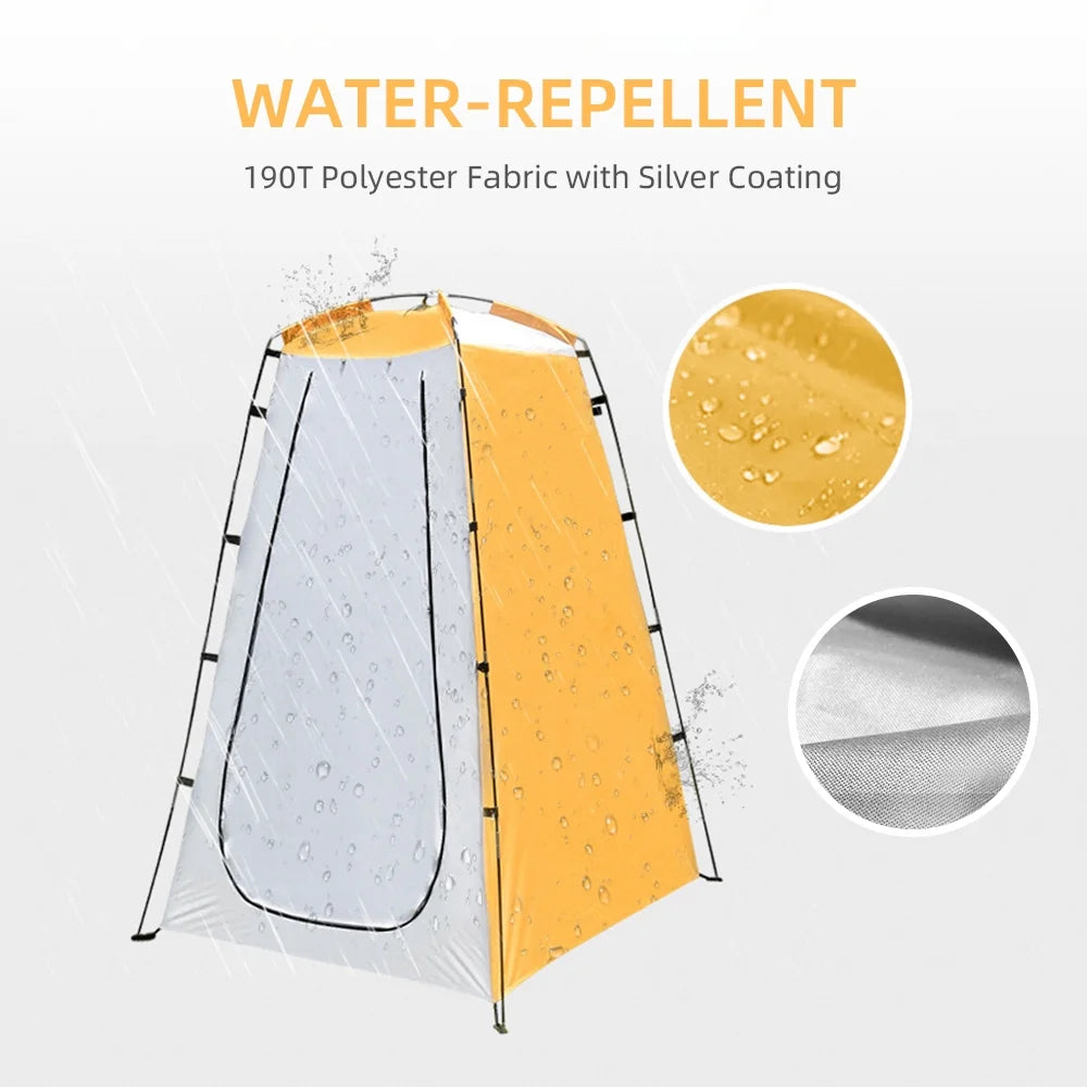 Portable Shower Tent Dressing Room for Camping B5467