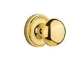 Classic Rosette Door Knob, Passage - 2.375 R692133