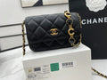 Black Mini Flap Bag J126078