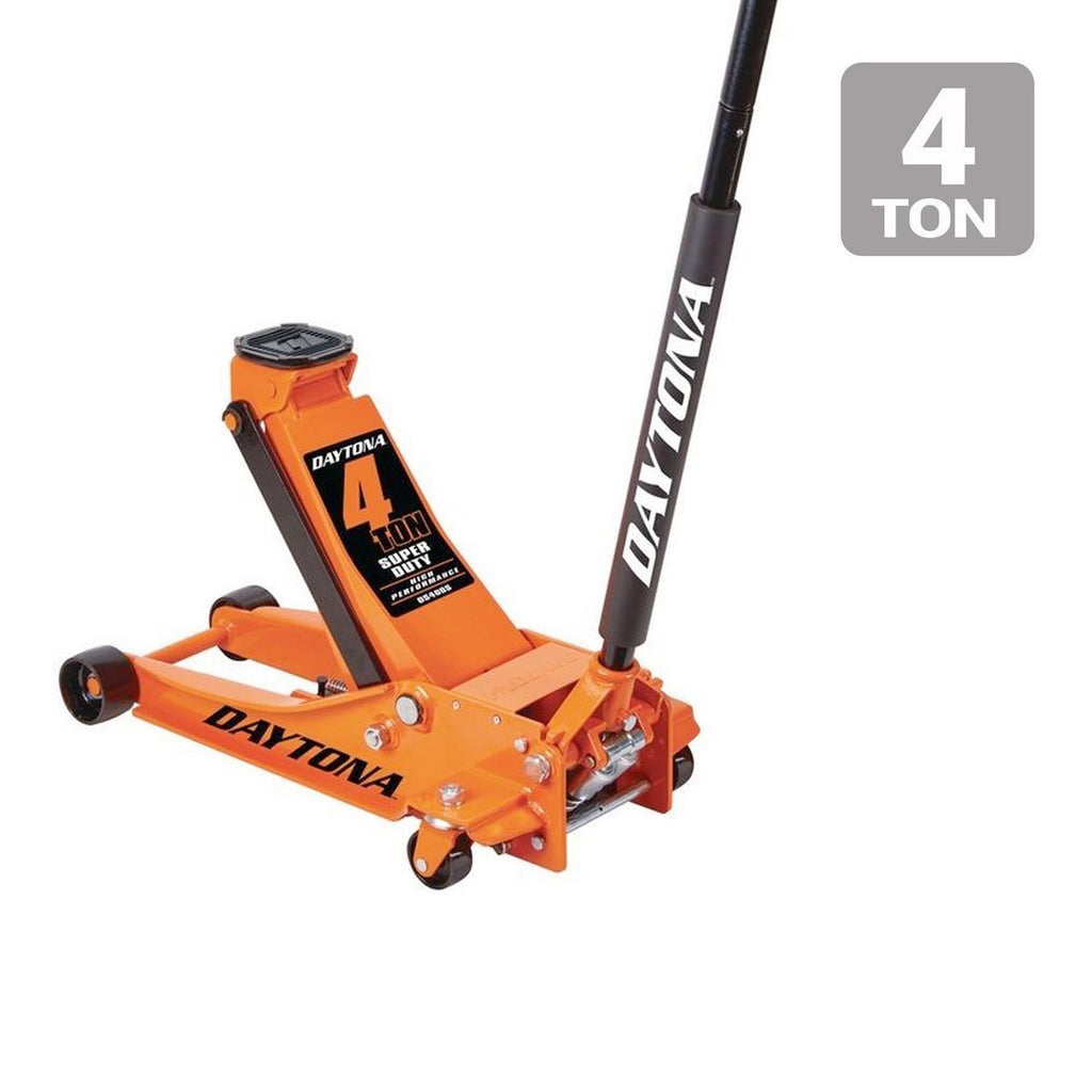 4 Ton Floor Jack with Rapid Pump, Blue B228746