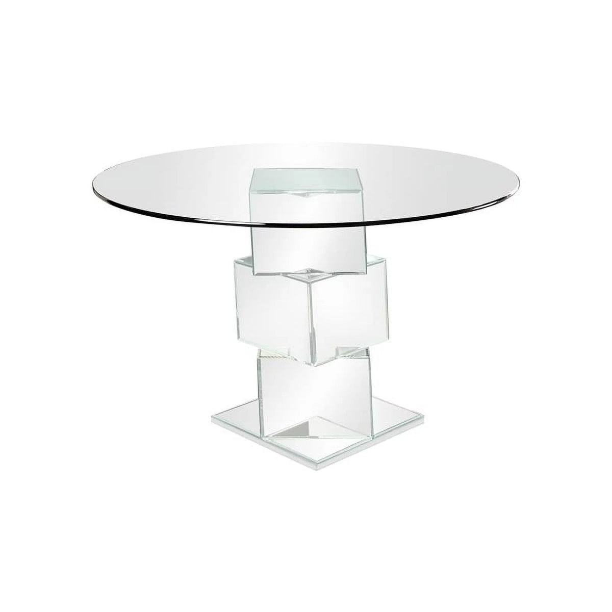 Glass Top 5-Piece Dining Table Set in Black H7252