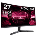 27 inch 2K QHD 144Hz 1ms Curved Gaming Monitor, Black S1312