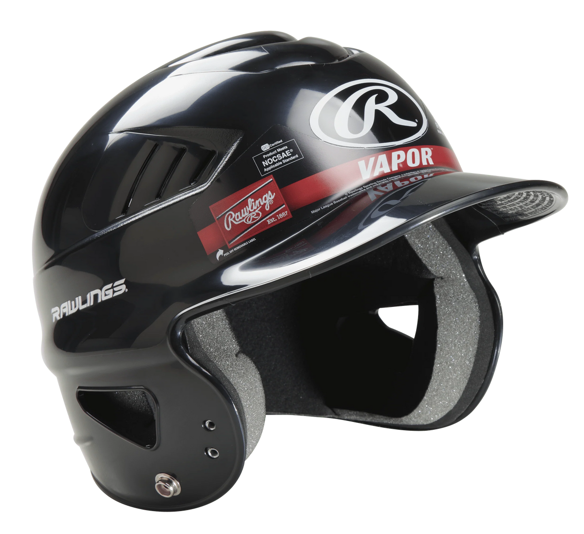 Youth Baseball Batting Helmet Black Y971789