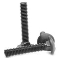 3/8-16 x 1 Coarse Thread Carriage Bolt Low Carbon Steel Black Oxide Pk 500 V3845