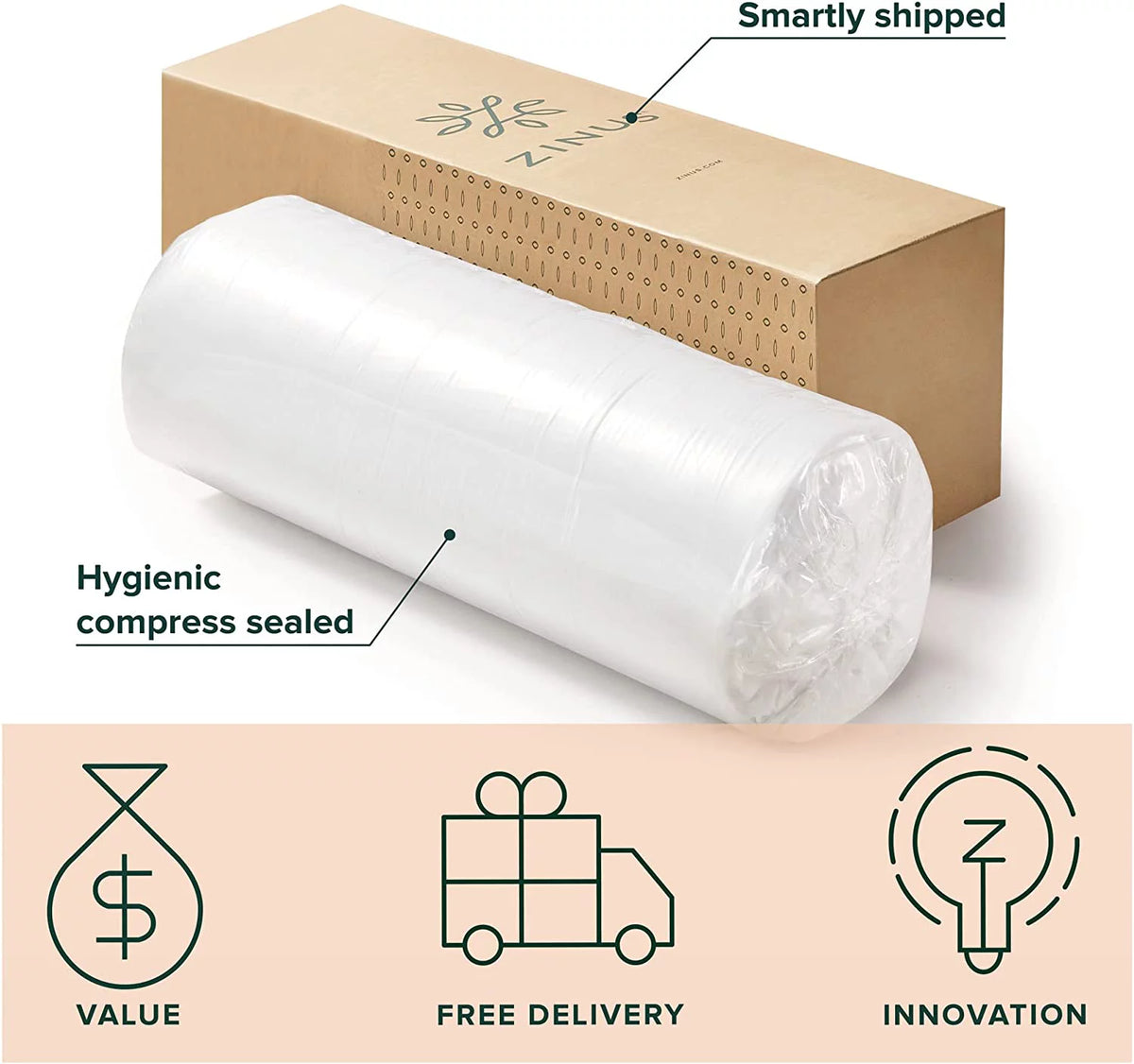 6 Inch Cooling Gel Memory Foam Mattress Queen H1402