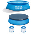 8 ft Pool with Filter Pump and Pool Cover V5331