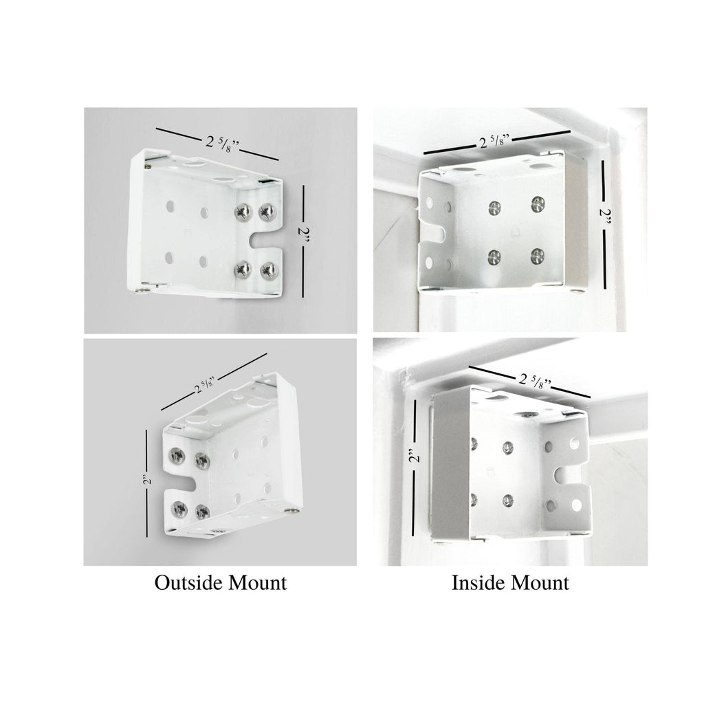 White Cordless Faux Wood Blind T1770