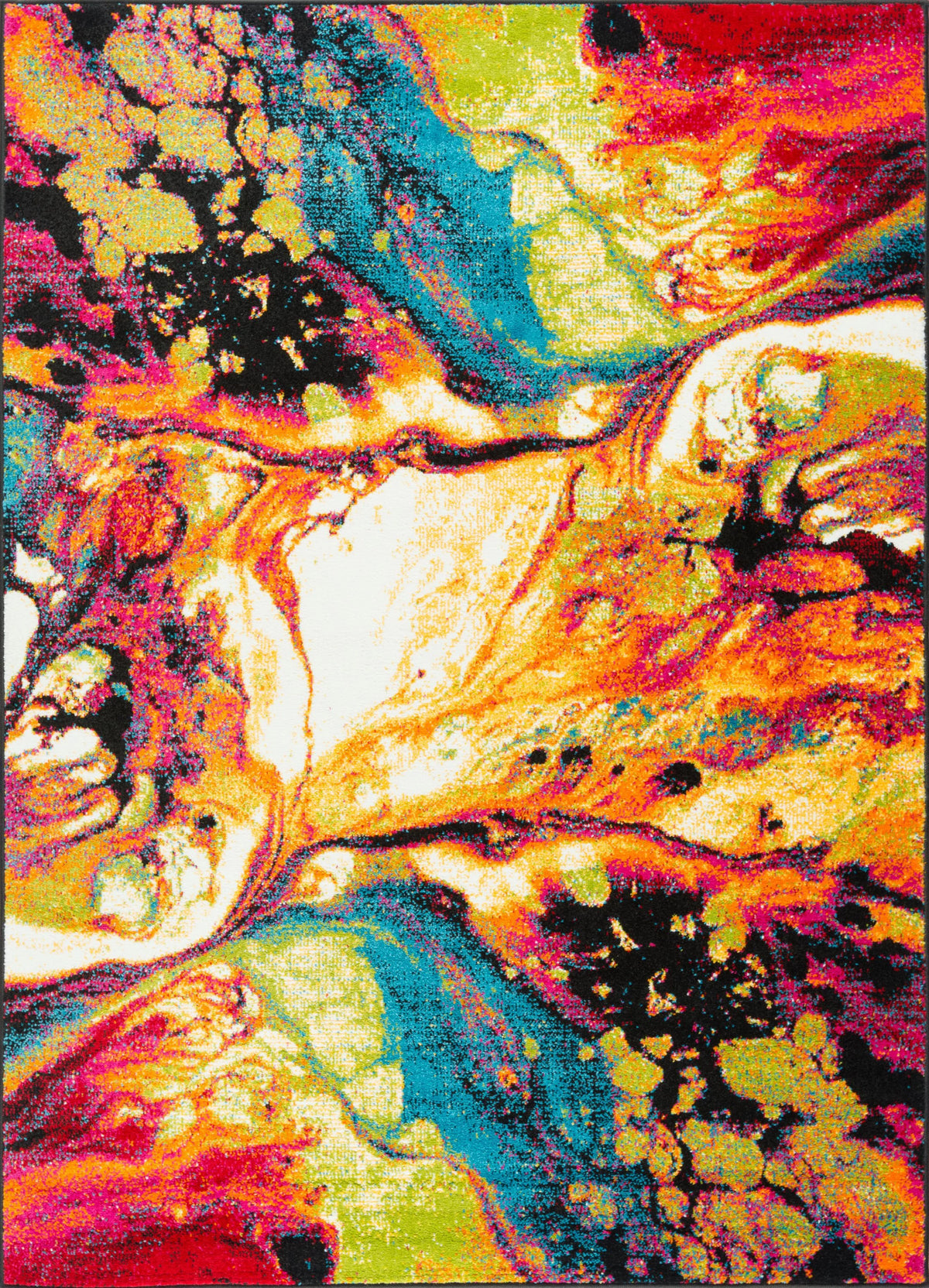 8x11 Multi-Color Large Area Rug S175