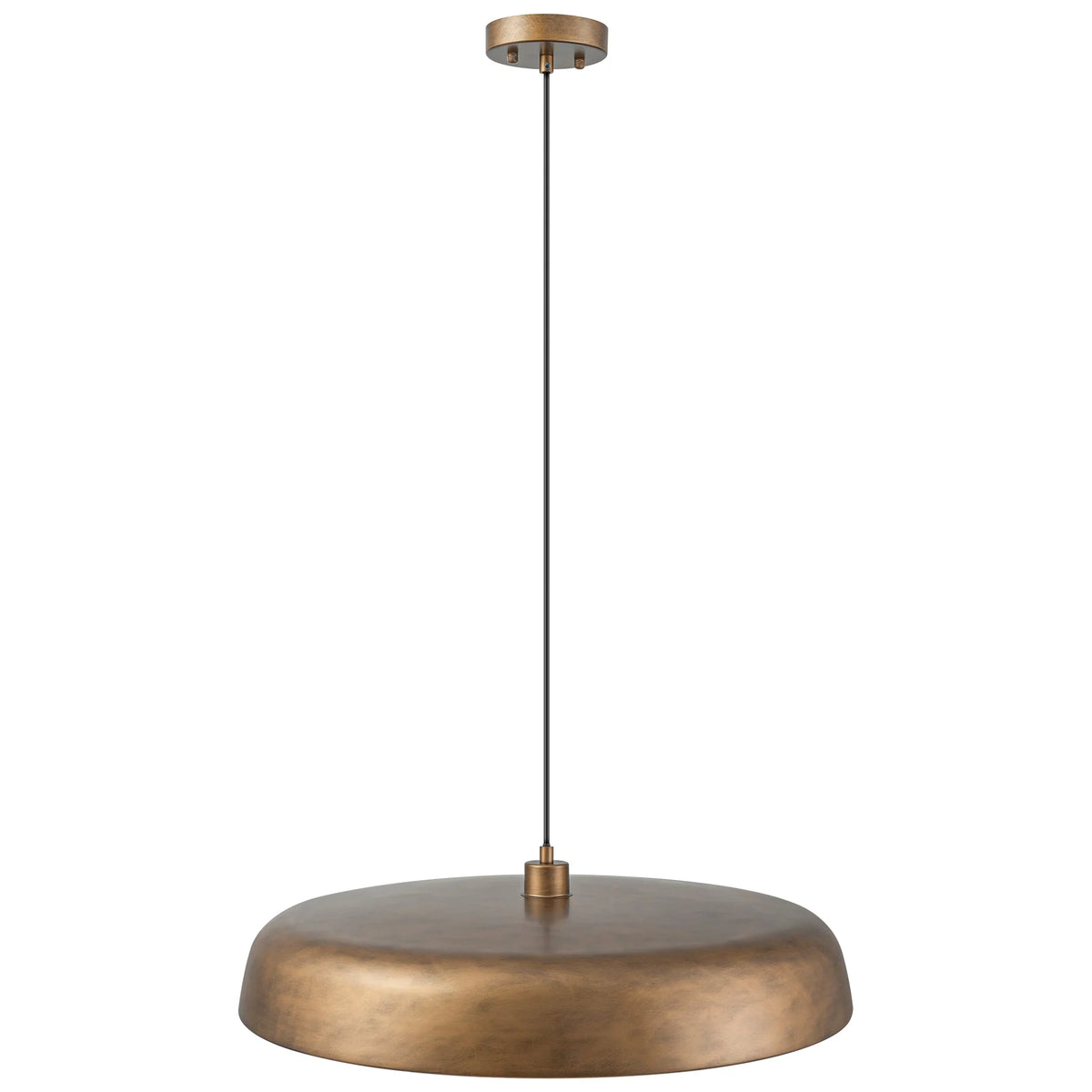 1-Light Dimmable Dome Mid-Century Modern Pendant M844