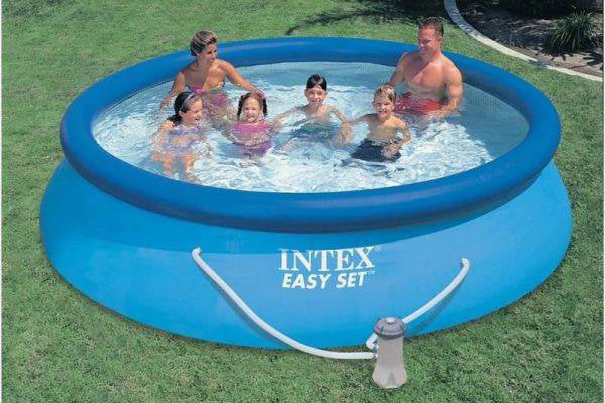 12ft x 30in Easy Set Pool with Pump & Filter Cartridge V321005