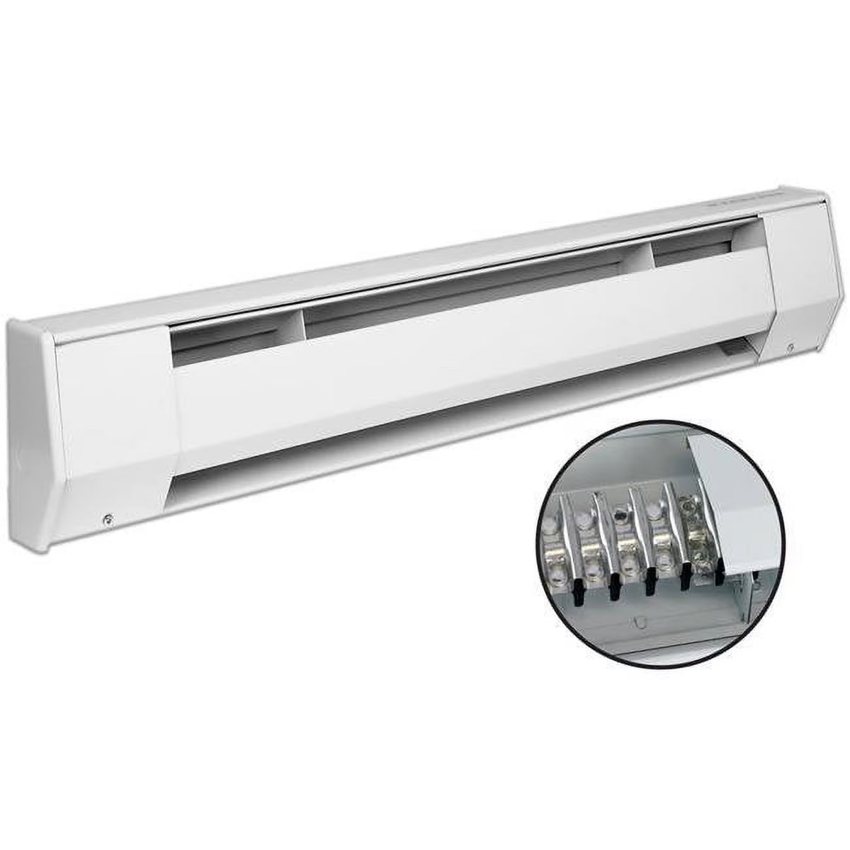 White 5 ft. Baseboard Heater X475076