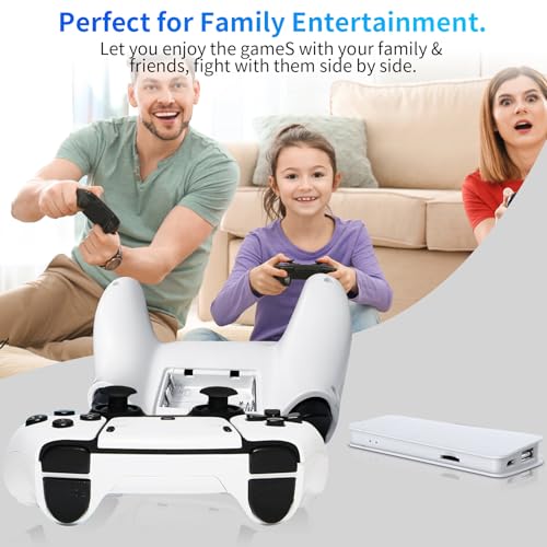 Retro Game Console with 20000+ Classic Games, 64GB, 4K, HDMI Output, Dual 2.4G Wireless Controllers Q8562