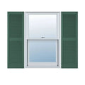 Forest Green Vinyl Open Louver Shutters X105751