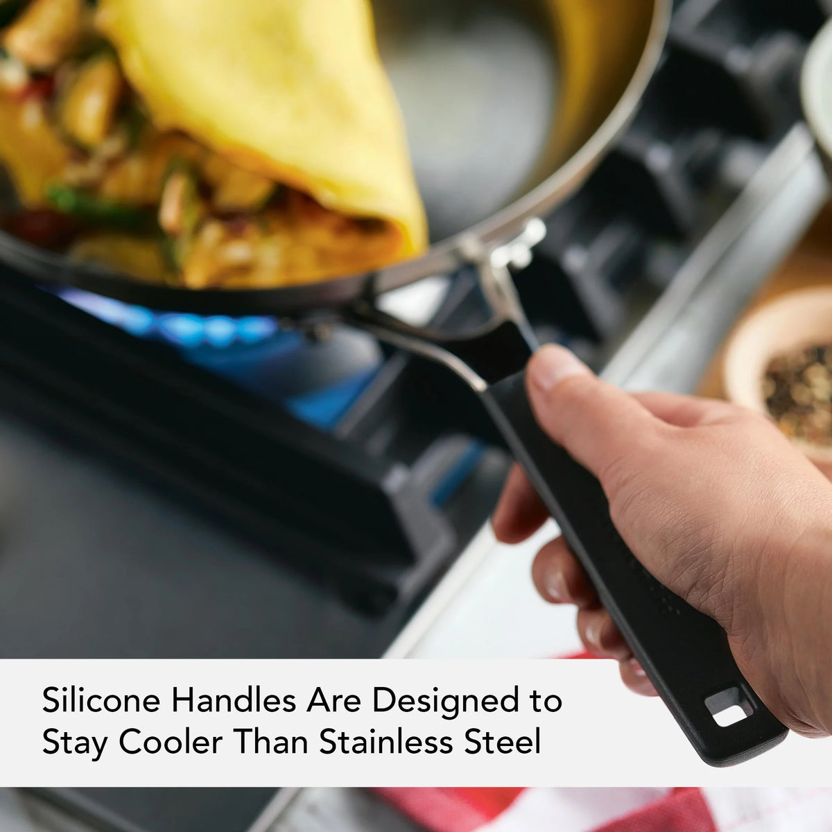 Stainless Steel 10 Piece Pots and Pans Set U6592