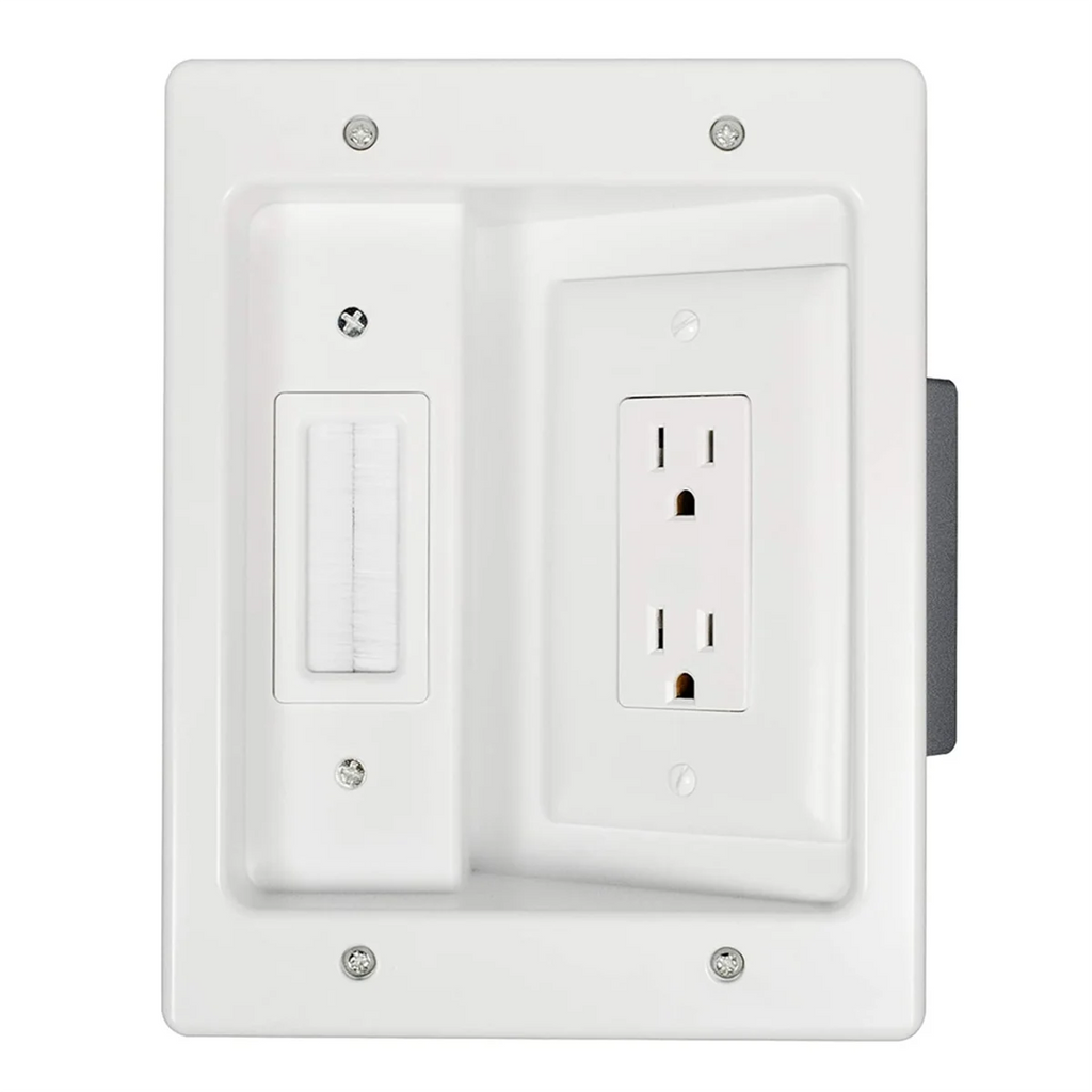 Recessed Outlet Box Cable Management Kit 15A 125V C184674