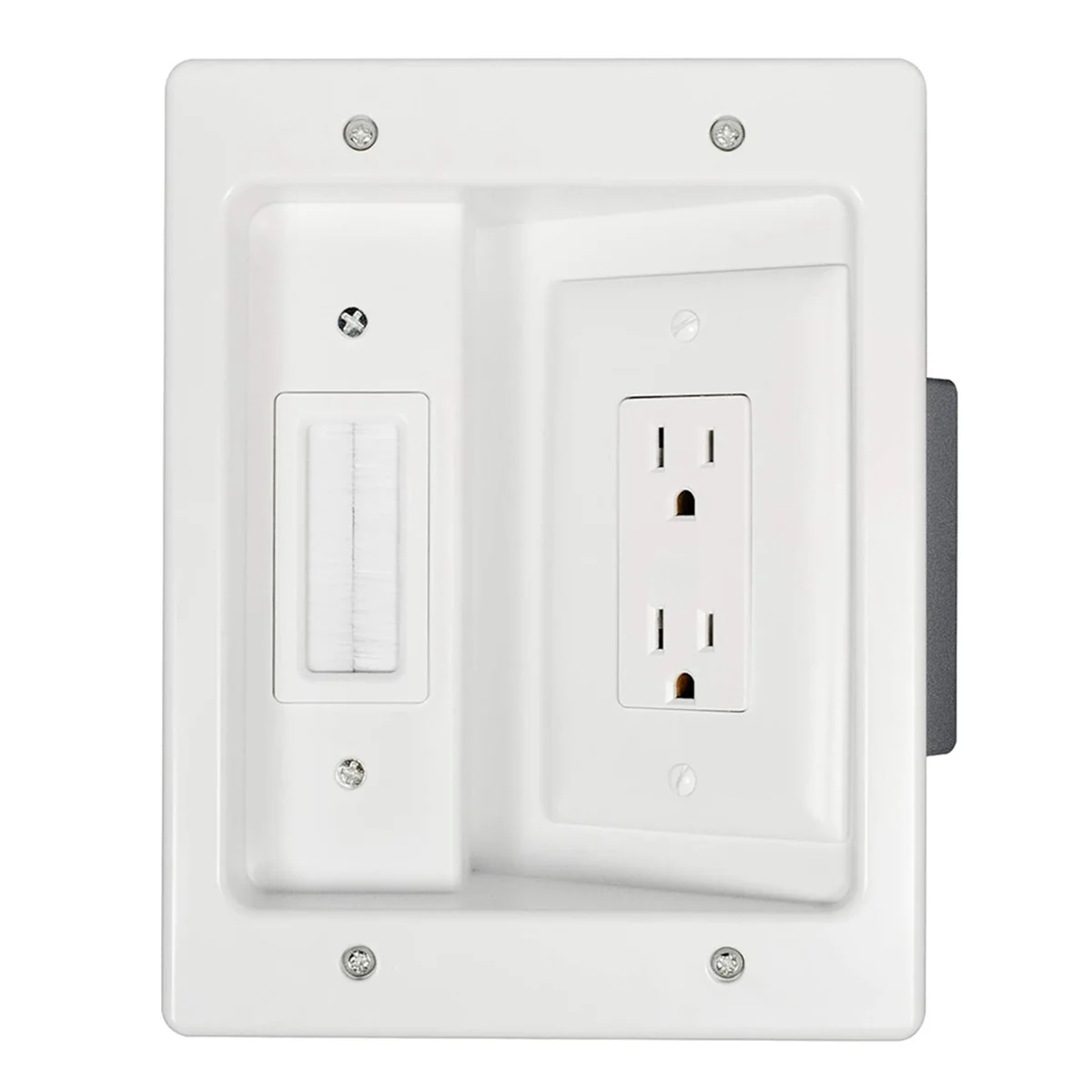 Recessed Outlet Box Cable Management Kit 15A 125V C184674