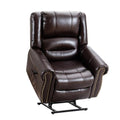 Large Dual Motor Power Lift Recliner Chair with Massage and Heat J1011