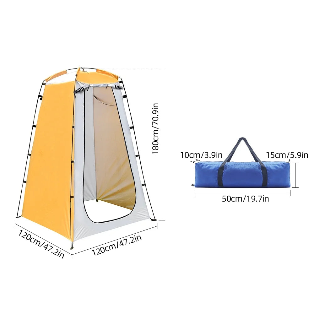 Portable Shower Tent Dressing Room for Camping B5467