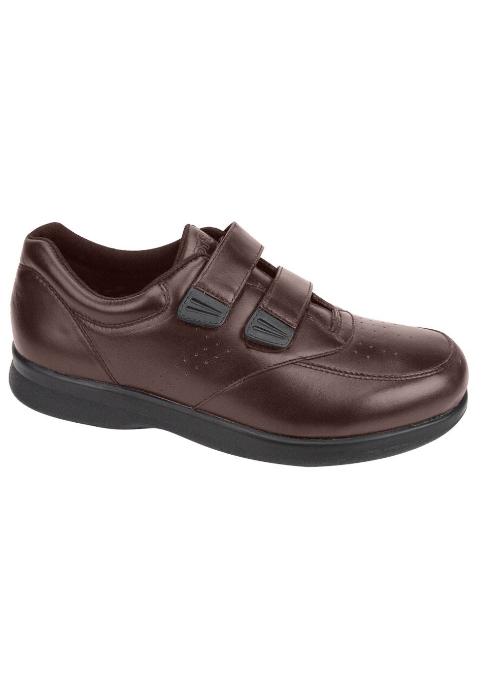 Brown Strap Walker Shoes B8423