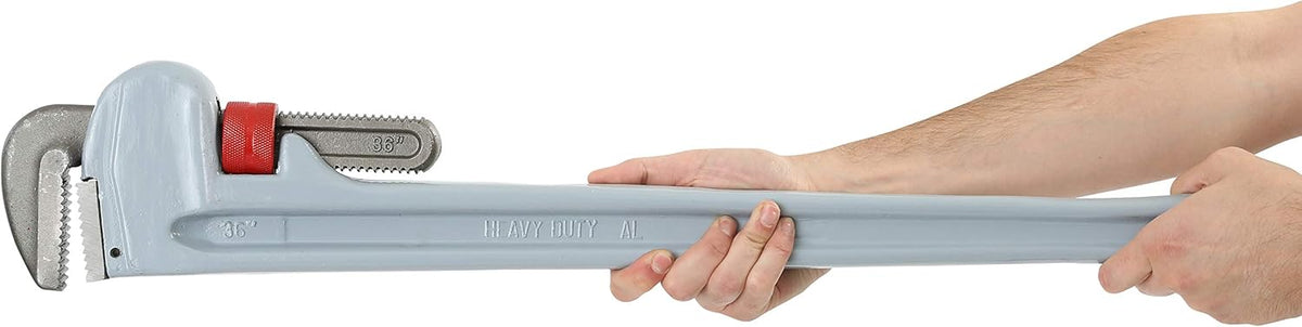 Aluminum Adjustable Pipe Wrench, 36 Inch, Pack of 2 Q219307
