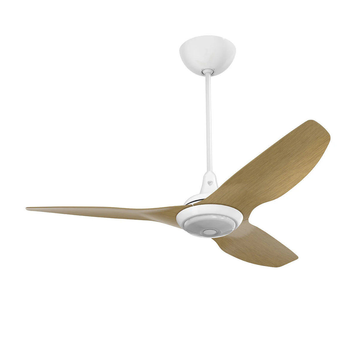 52 Ceiling Fan with Caramel Aluminum Blades and White Finish A979