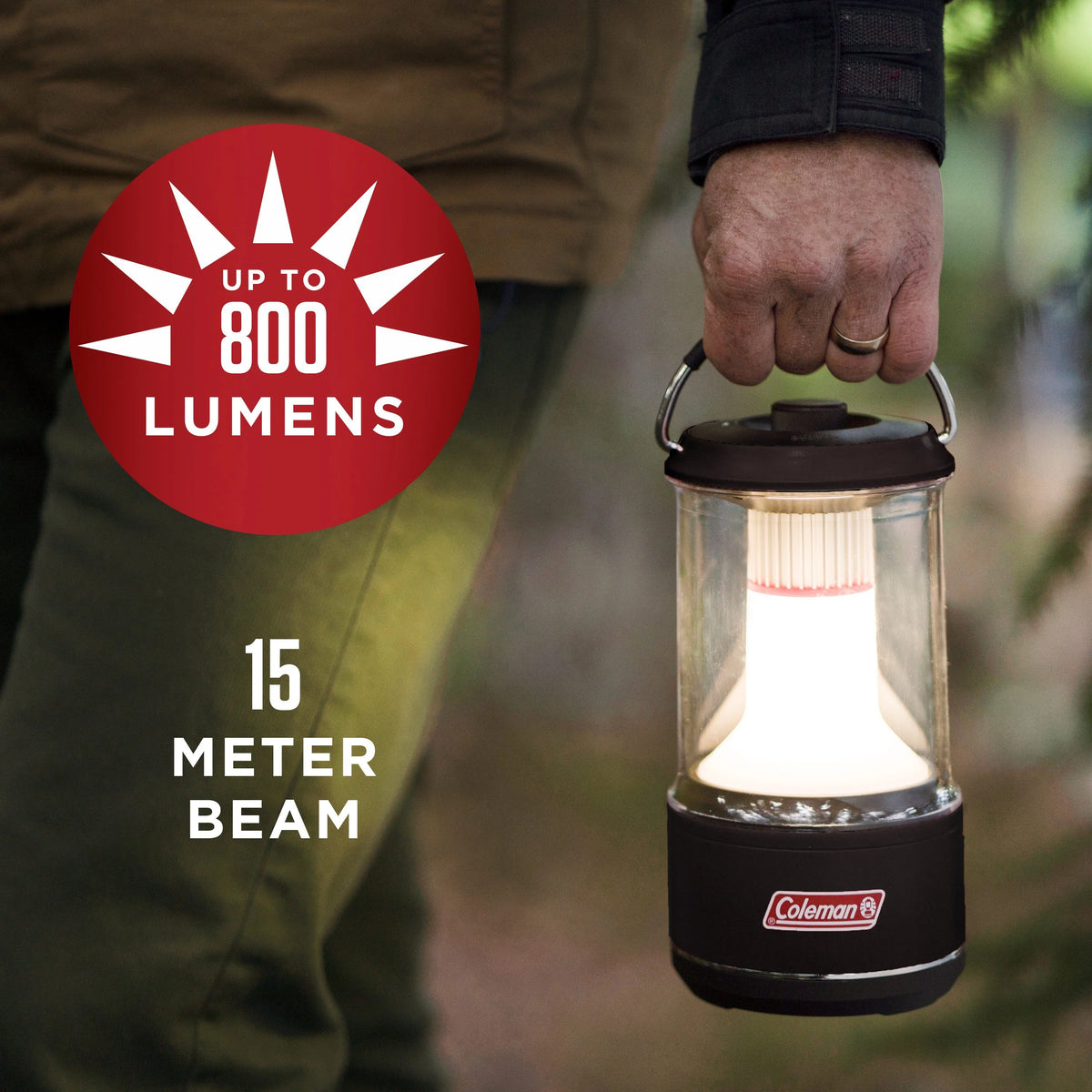 Black LED Lantern F753
