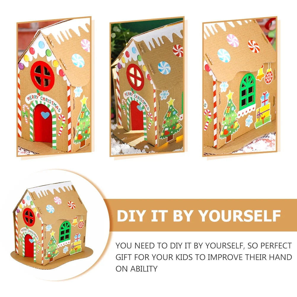 Christmas Cookie Lighted Gingerbread Dining Table Centerpieces DIY Puzzle I90947
