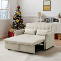 Velvet Convertible Sleeper Sofa Bed M48839