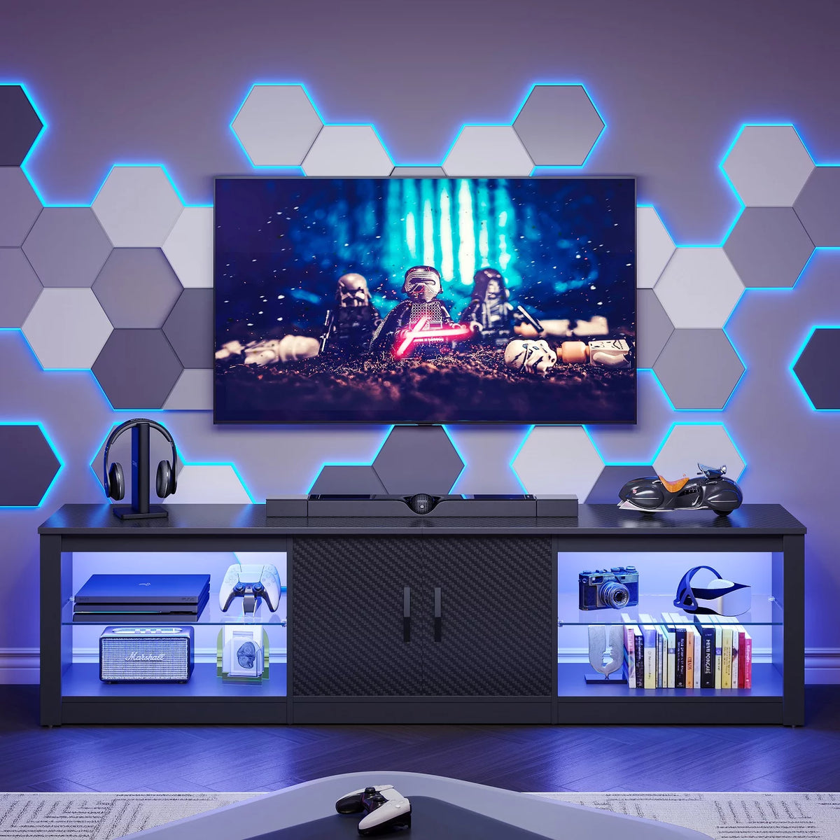 Wash Grey TV Stand Y281