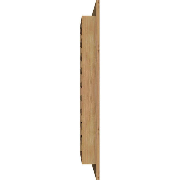 Unfinished Functional Vertical Gable Vent Z6801